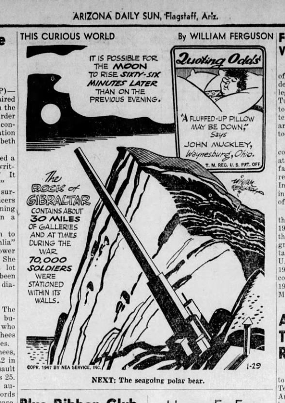 Clipping from Arizona Daily Sun